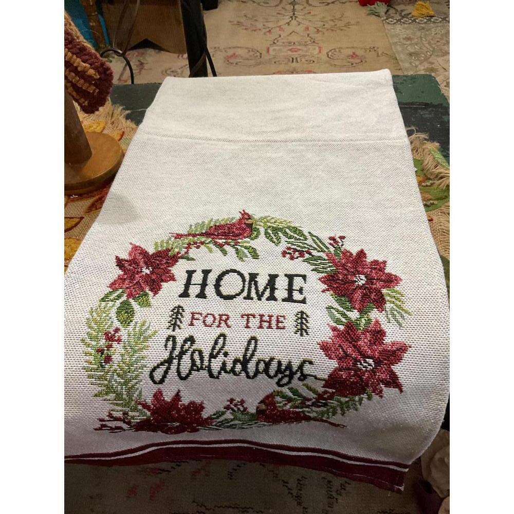 Festive Home for the Holidays Decorative Table runner